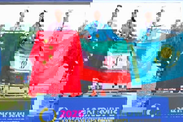 دختر قایقران ایران صاحب طلای آسیا شد