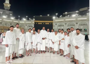 ستاره های بسکتبال به زیارت خانه خدا رفتند