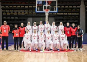 صعود ۱۵ پله‌ای بسکتبال زنان در رنکینگ جهانی