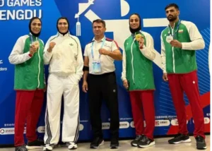 پایان کار ووشو; 4 مدال رنگارنگ در چنگدو