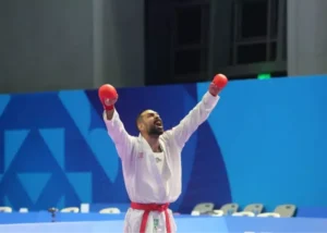 پسر کاراته کا، اولین برنزی ایران در چنگدو