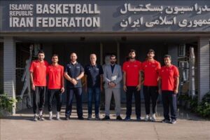 حضور تیم بسکتبال زیر ۲۳ سال سه نفره ایران در جام‌جهانی