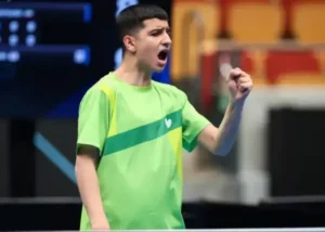 بنیامین فرجی آینده تنیس روی میز جهان