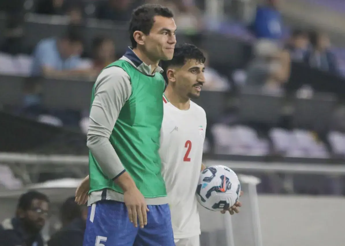 صالح حردانی در دیدار فینال تیم ملی