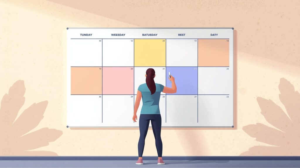 ساختار کلی برنامه بدنسازی حجمی برای وزن ۶۰ تا ۷