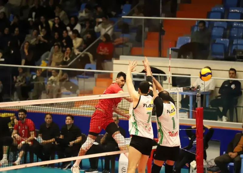 لیگ برتر والیبال ایران به ایستگاه هفدهم رسید